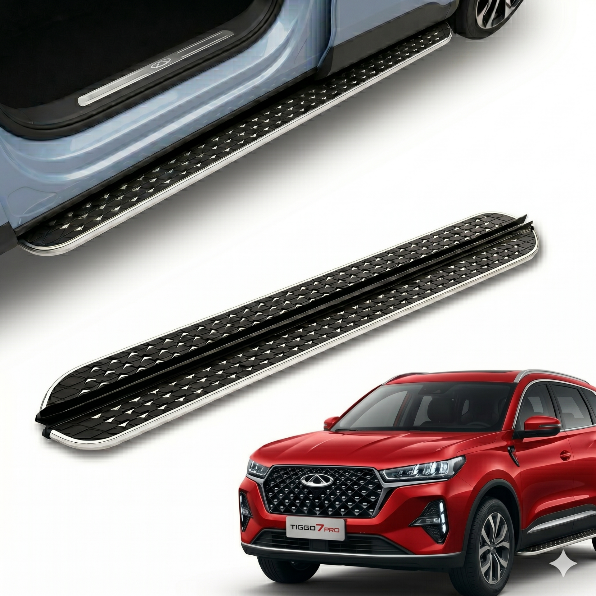 Chery tiggo 7 yan basamak marşbiyel koruma flory