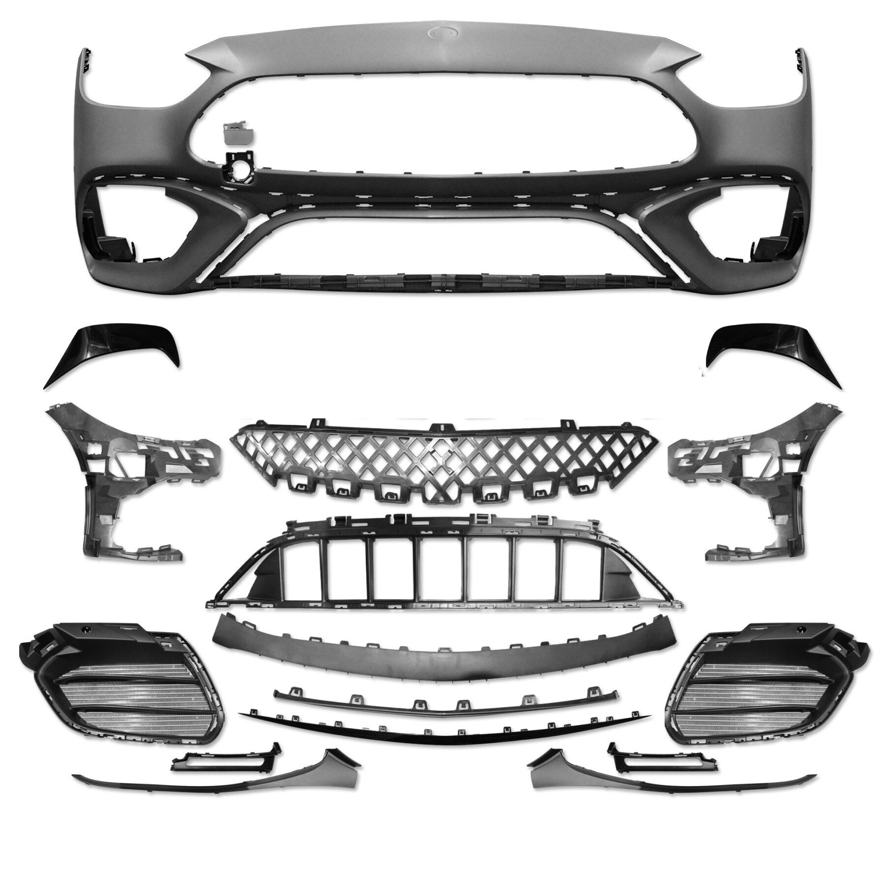 Mercedes W206 c63 amg ön tampon 2020+