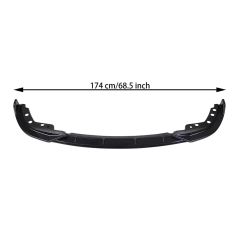Bmw G20 lci m ön tampon altı lip pianoblack type 1 2022+