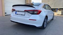Honda civic aero bagaj üstü spoiler 2021+ için uygundur parlak siyah