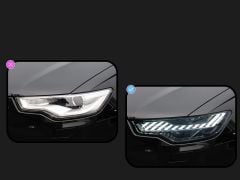 Audi a6 c7 ön far lambası rs6 model full led 2011 / 2016