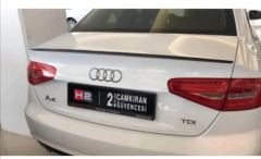 Audi a4 bagaj üstü spoiler pianoblack boyalı 2008 / 2015