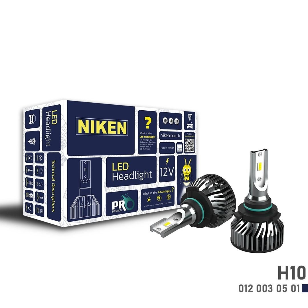H10 led xenon far aydınlatma seti şimşek etkili niken pro 6400lm