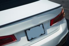 Bmw g30 bagaj üstü spoiler pianoblack ince