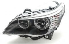 Bmw e60 lci model ön far lambası angel mercekli makyajsız kasa uyumlu
