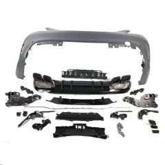 Mercedes w205 c63 body kit tampon seti panjur lip facelift 2018+