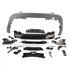 Mercedes w205 c63 body kit tampon seti panjur lip facelift 2018+