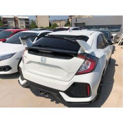 Honda civic fk7 hb typer bagaj üstü spoiler boyasız 2016 / 2022