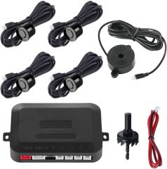 Araç geri park sensörü dikiz aynası kameralı ses ikazlı siyah göz aem