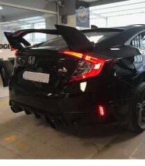 Honda civic fc5 typer bagaj üstü spoiler rr boyasız 2016 / 2020