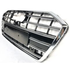 Audi a6 s6 ön panjur ızgara krom siyah 2018+ c8