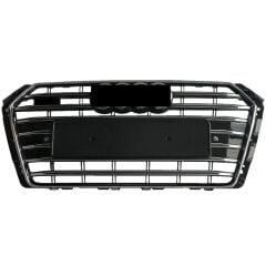 Audi a4 s4 ön panjur ızgara 2016+ krom siyah