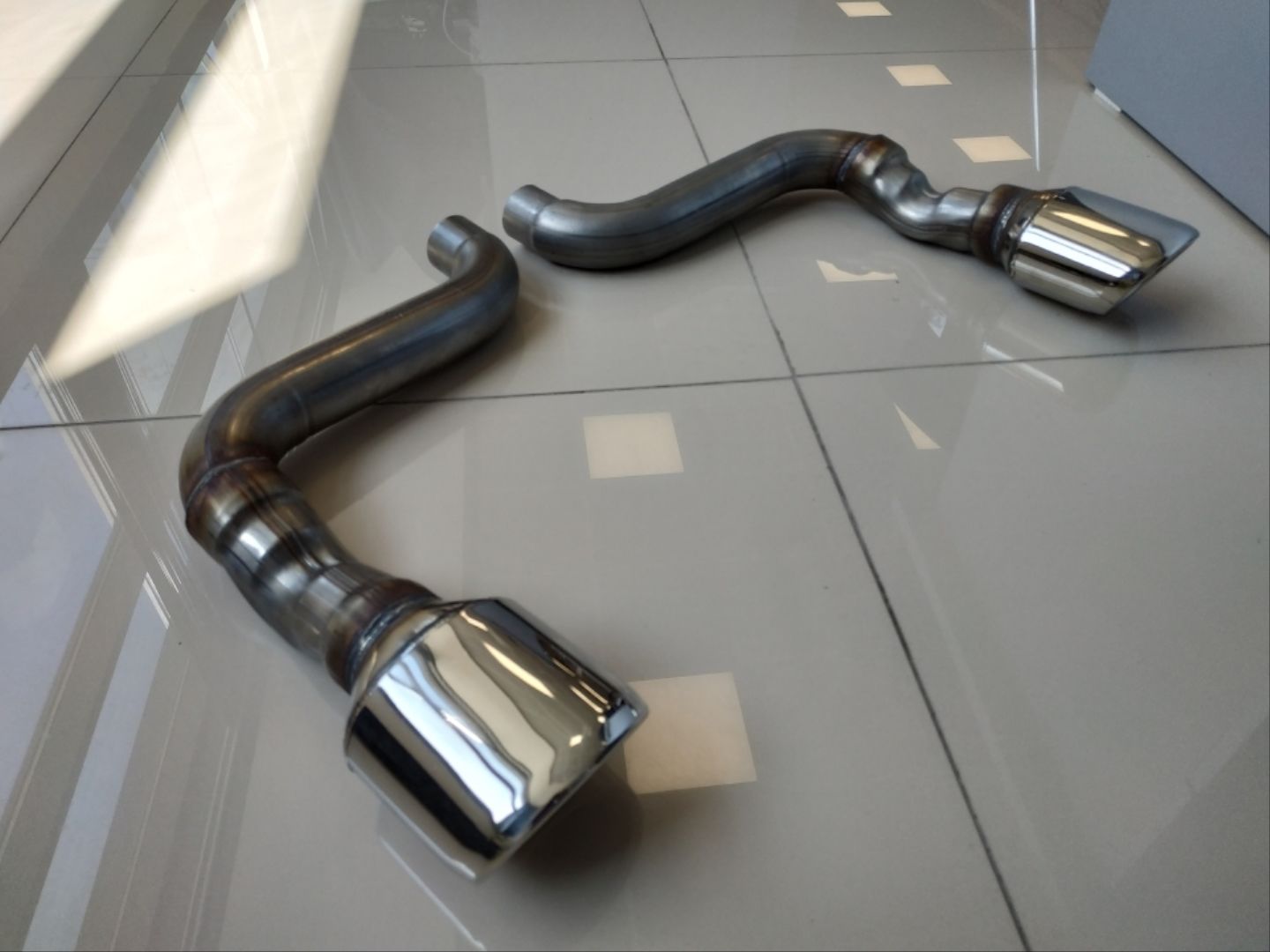 Honda civic fc5 uyumlu difüzör çift çıkış için egzoz seti 2016-2020