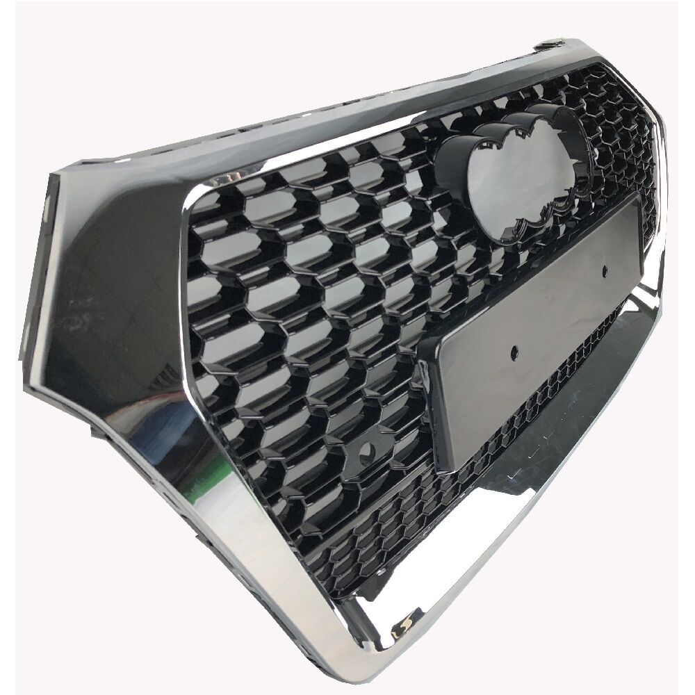 Audi q5 rsq5 ön panjur ızgara 2016+ krom siyah