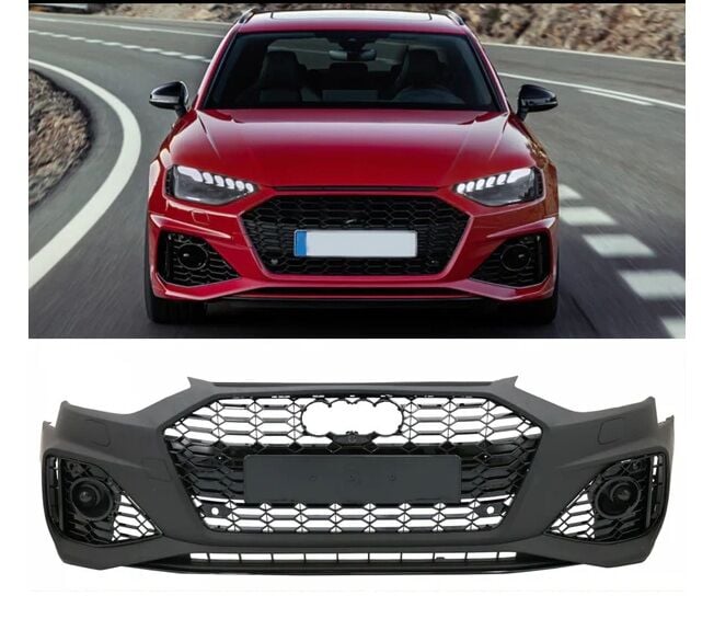 Audi a4 b9,5 rs4 ön tampon ve panjur seti 2020+