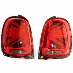 Mini cooper f55 f56 f57 arka stop lambası ledli kırmızı union jack 2014 / 2018