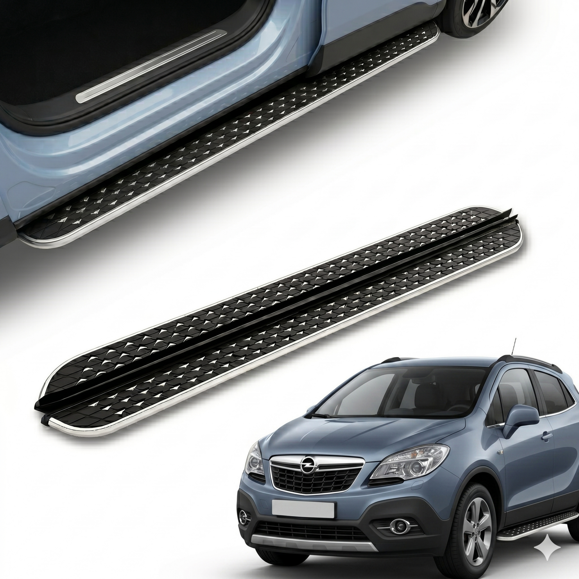 Opel mokka yan basamak marşbiyel koruma flory 2012+