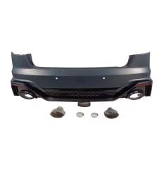 Audi a4 b9,5 rs4 arka tampon ve difüzör egzoz ucu seti 2020+