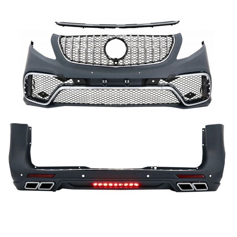 Mercedes vito w447 body kit tampon seti ledsiz short middle