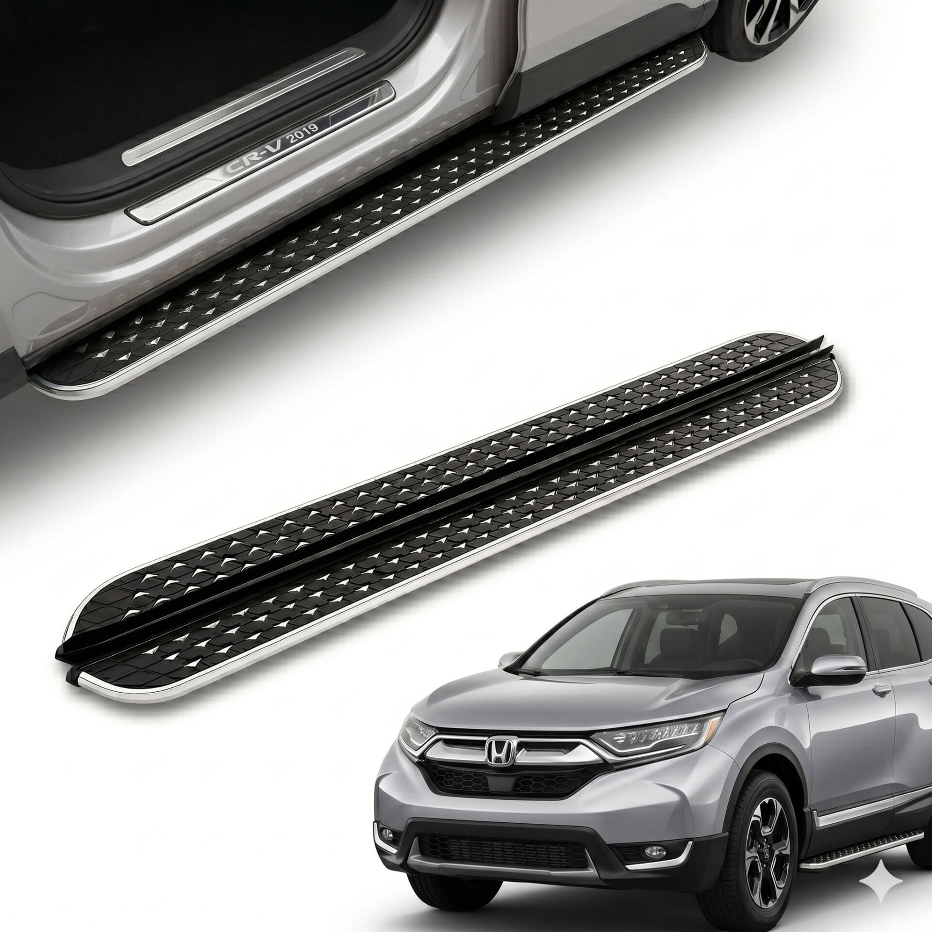 Honda crv yan basamak marşbiyel koruma flory 2018+