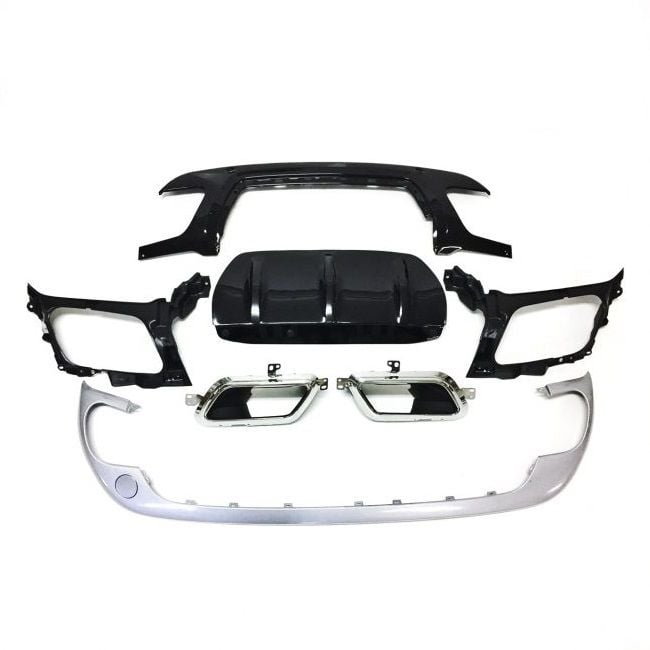 Range rover velar difüzör ve egzoz ucu seti