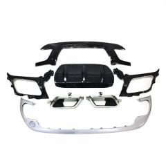 Range rover velar difüzör ve egzoz ucu seti