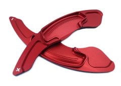 Honda civic fk7 için uygundur direksiyon f1 vites kulakçık paddle shift kırmızı