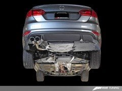 Vw jetta arka tampon difüzörü gli model 2011 / 2015