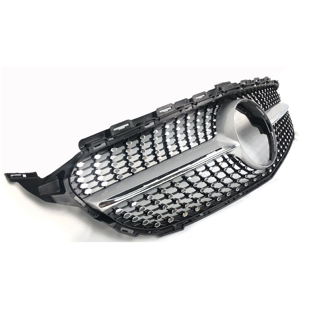 Mercedes w205 diamond ön panjur ızgara gri 2015 / 2018