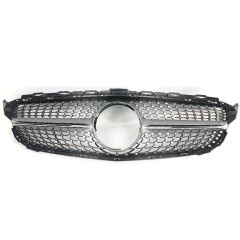 Mercedes w205 diamond ön panjur ızgara gri 2015 / 2018