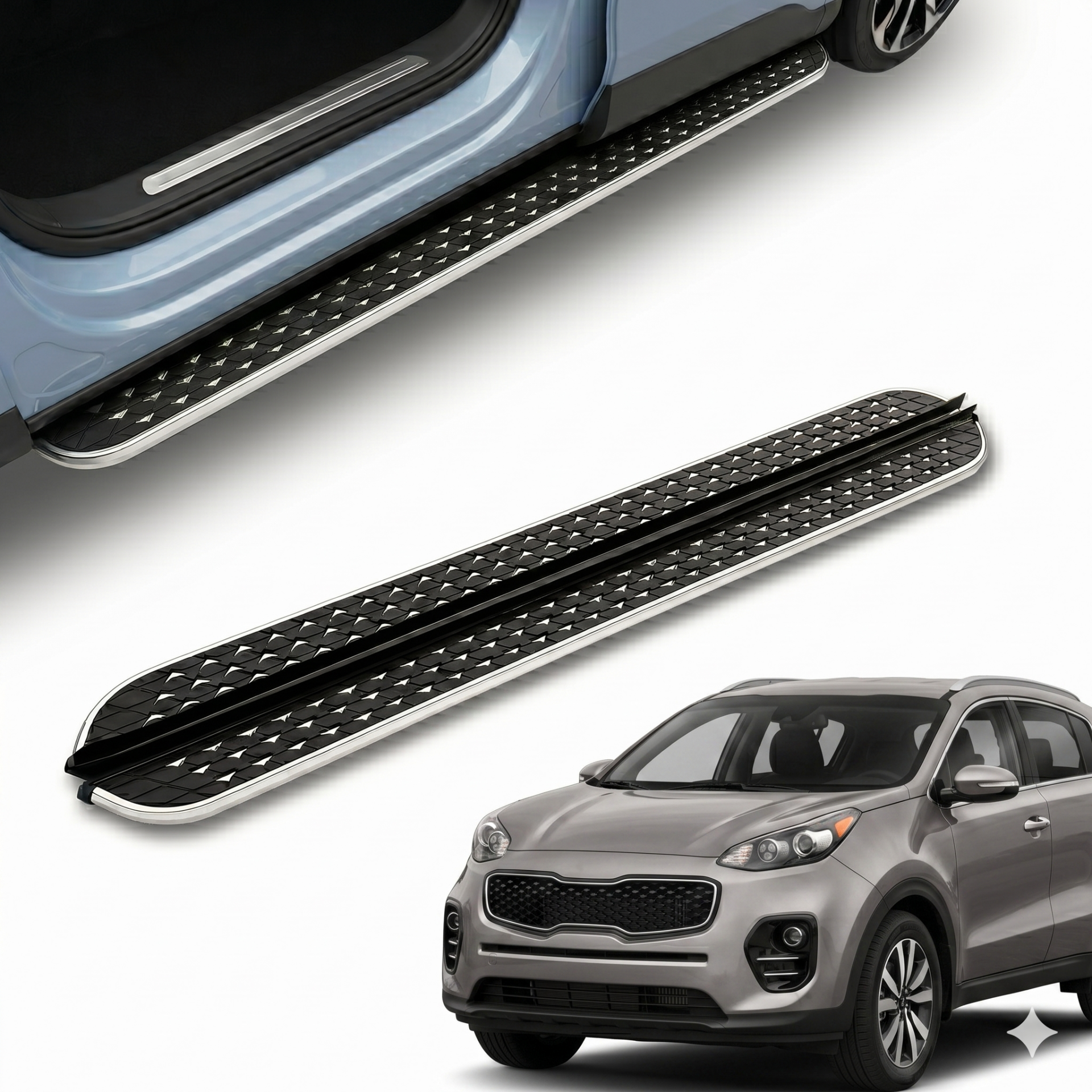 Kia sportage yan basamak marşbiyel koruma flory 2016 / 2021