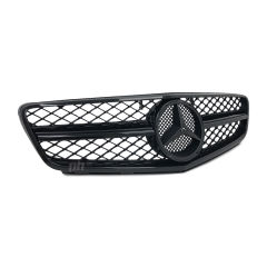 Mercedes w204 c63 amg ön panjur ızgara seti pianoblack
