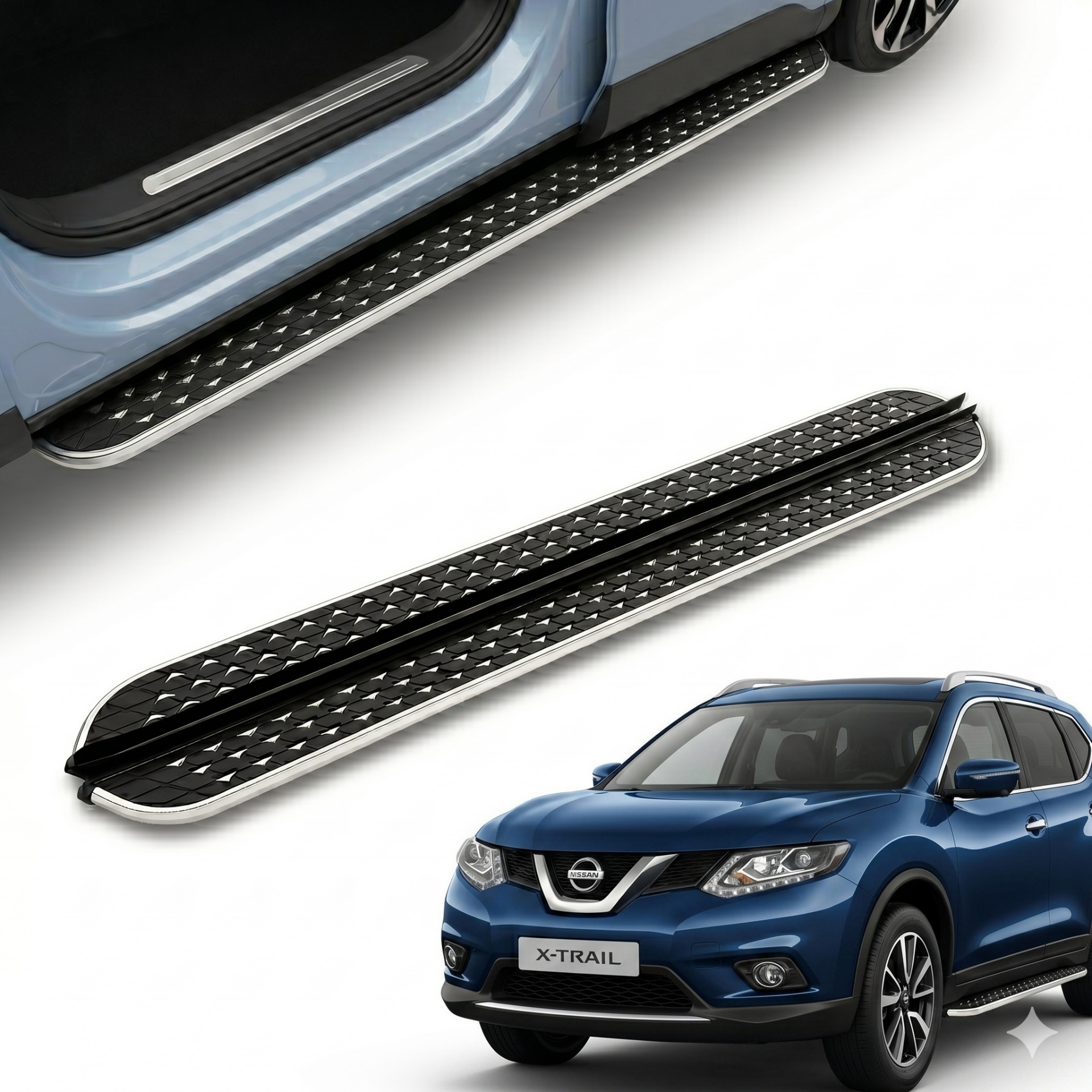 Nissan xtrail yan basamak marşbiyel koruma flory 2014 / 2020