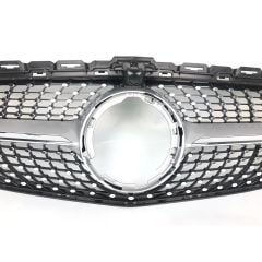 Mercedes w205 diamond ön panjur ızgara gri 2019+