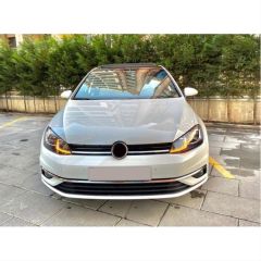 Vw golf 7.5 j led ön far lambası takımı silver 2016+
