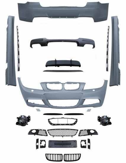 Bmw e90 mtech body kit tampon seti 2005 / 2008