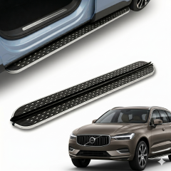Volvo xc60 yan basamak marşbiyel koruma flory 2018+