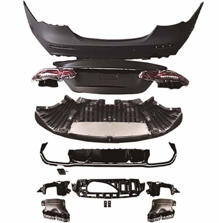 Mercedes w213 e63s makyajlı dönüşüm body kit seti full