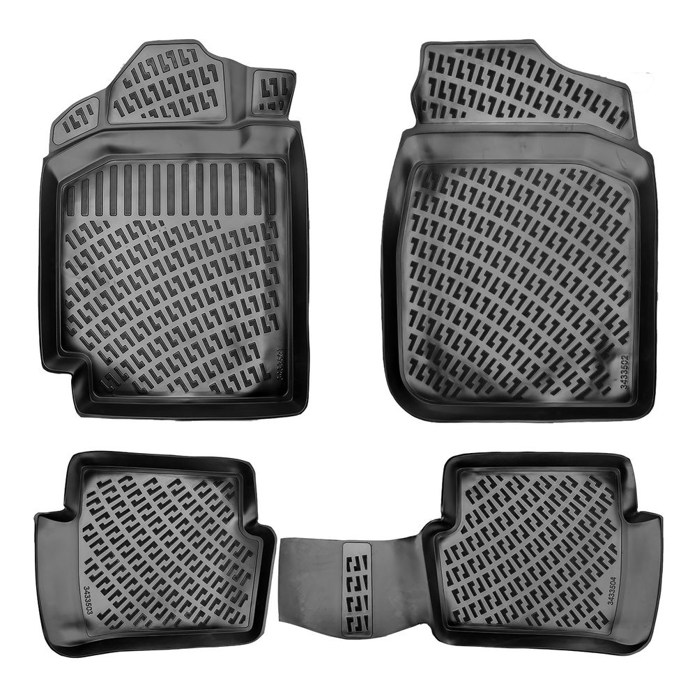 Toyota corolla 3d havuzlu paspas 1998 / 2001 Rizline