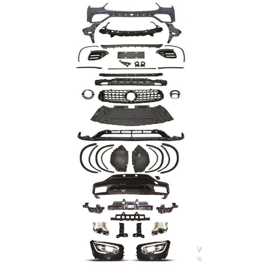 Mercedes glc coupe glc63s facelift body kit seti dönüşüm