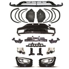 Mercedes glc coupe glc63s facelift body kit seti dönüşüm