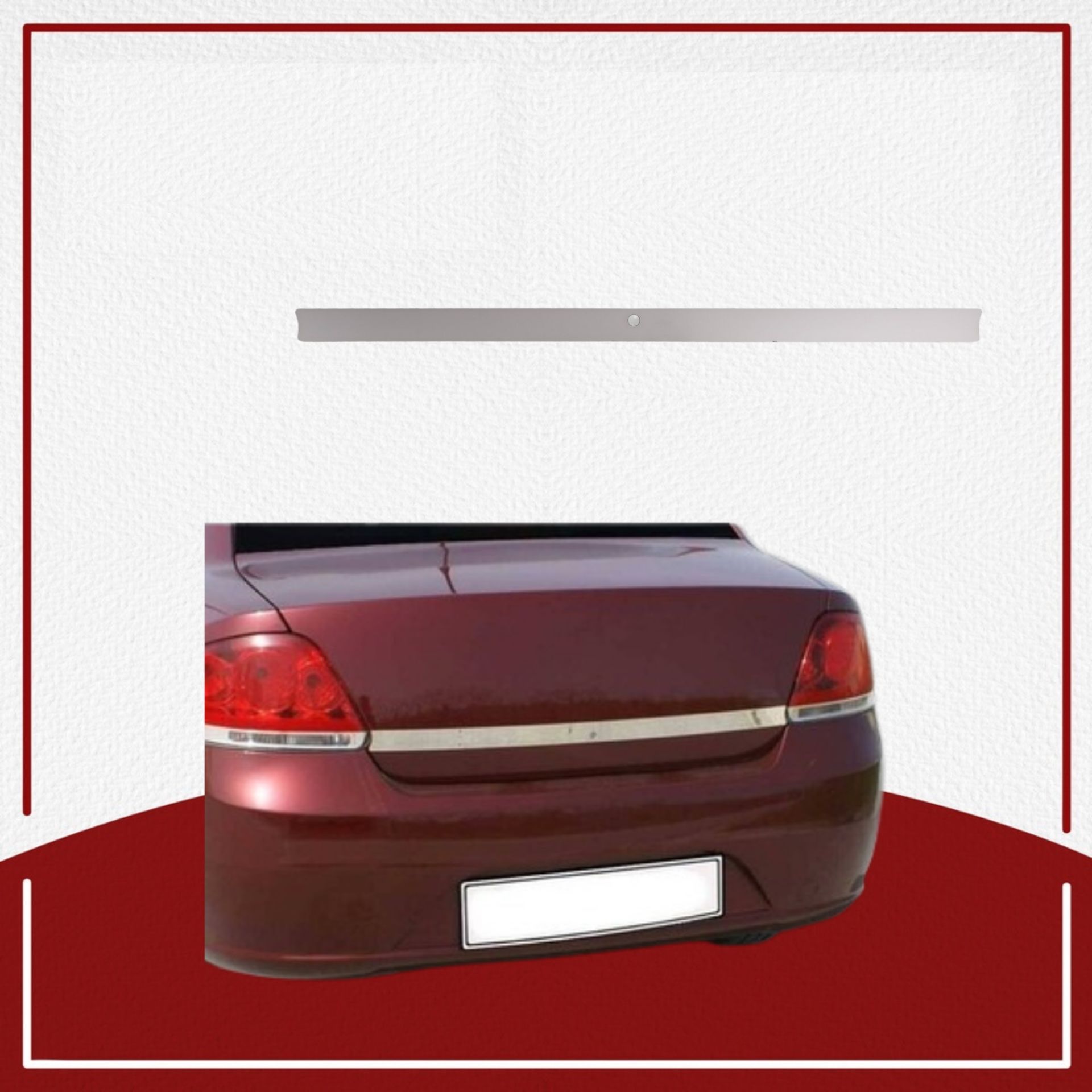 Fiat Linea Bagaj Çıtası 2006-2012 (Delikli) Paslanmaz Çelik