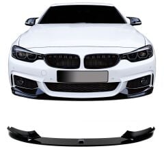 Bmw F32 F33 F36 ön tampon altı lip m-performance 4serisi pianoblack 2012 / 2020
