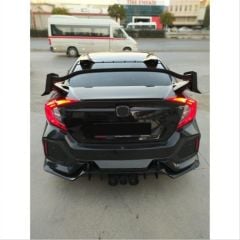 Honda civic fc5 uyumlu typer spoiler boyasız 2016+