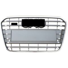Audi a6 s6 ön panjur ızgara 2012 / 2014 krom gri