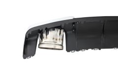 Audi RS3 arka tampon difüzörü komple sedan 2013+ 8v