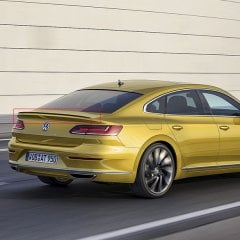 Vw arteon bagaj üstü spoiler pianoblack