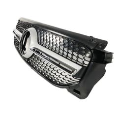 Mercedes glb x247 diamond ön panjur ızgara krom çıta progressive