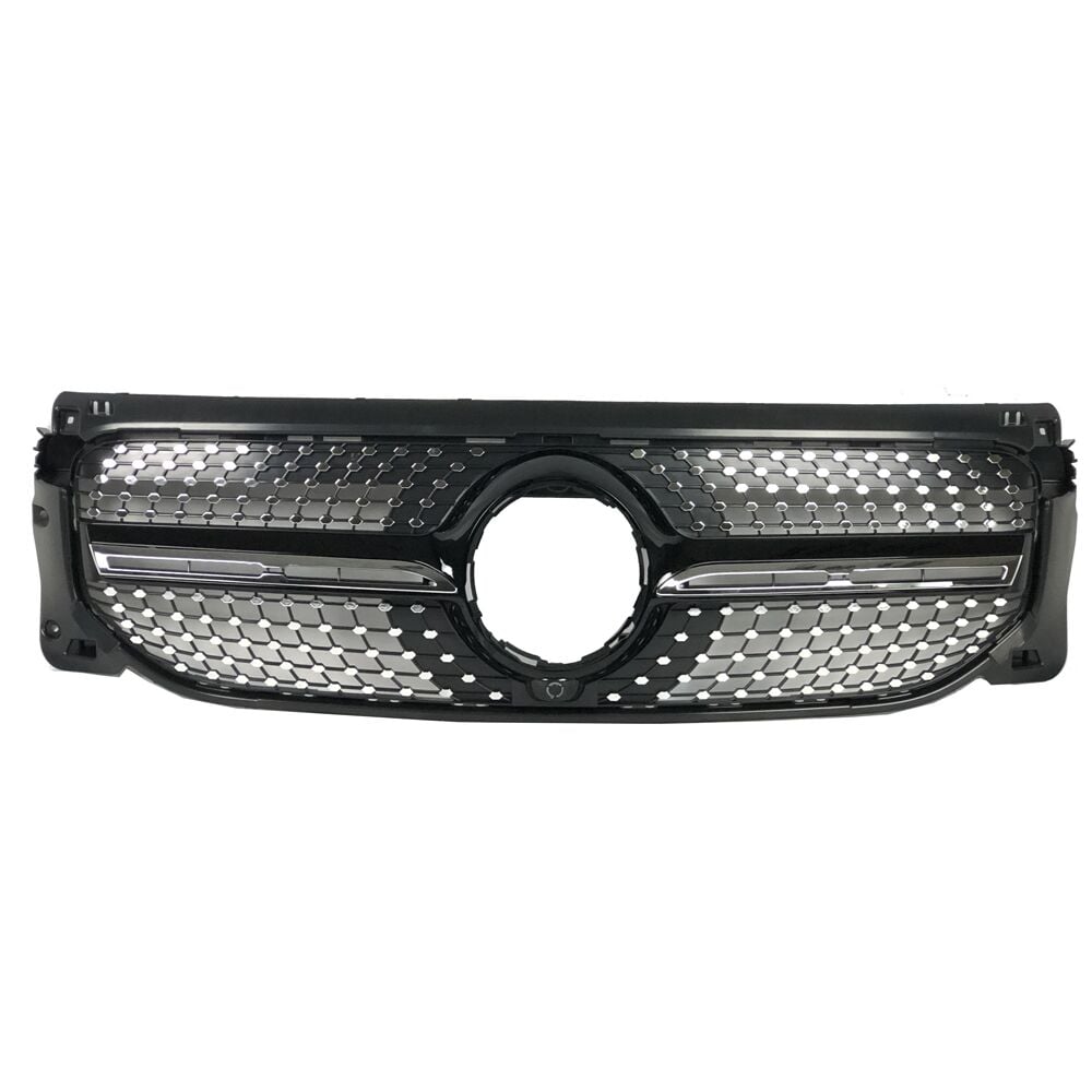 Mercedes glb x247 diamond ön panjur ızgara siyah çıta progressive