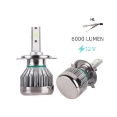 SPACE LED FAR AMPULÜ H1-3500LMX2-30W-12V Buz Mavisi / LAAM700
